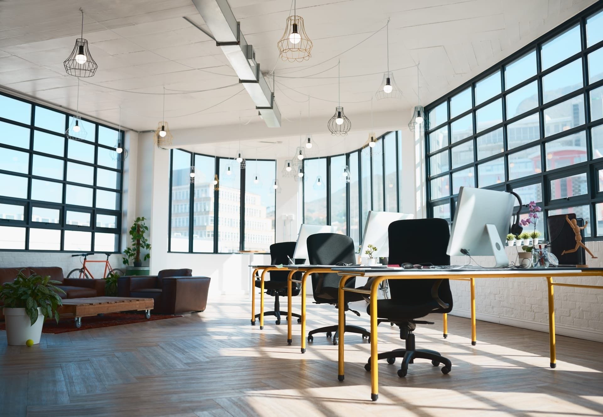 pAIwares team collaborating in an open office environment